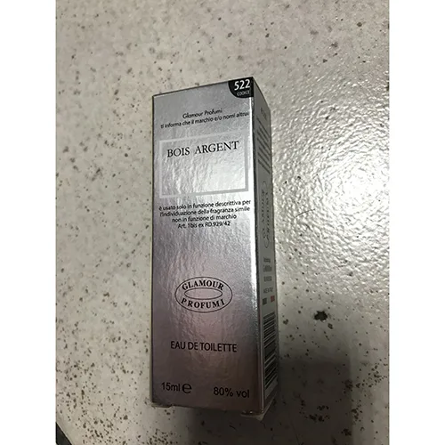Eau de toilette «Bois Argent» (Glamour profumi)