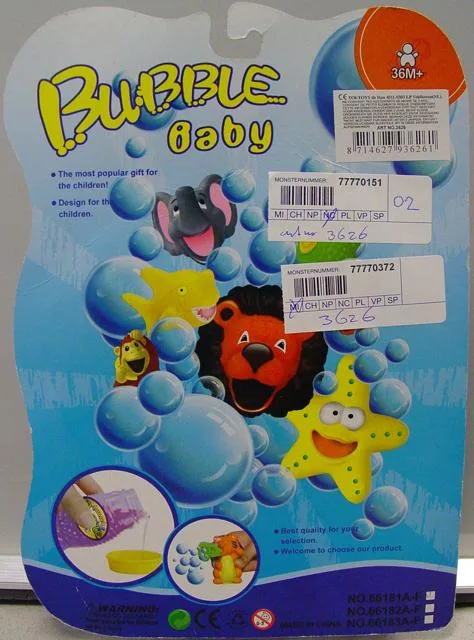 Bolla giocattolo set "Bubble baby" &amp; #13; &amp; #13; (Toi Toys)