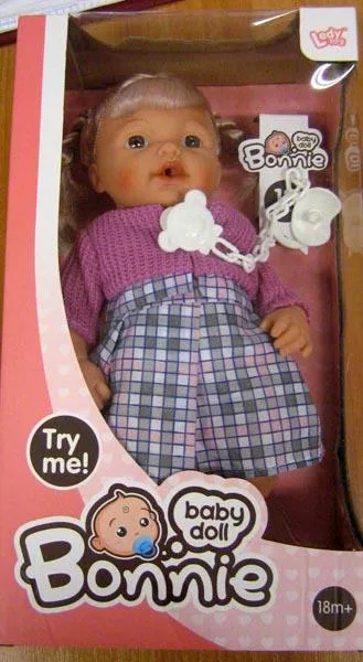 Bambola di plastica «Bonnie baby doll» (Ledy Toys)