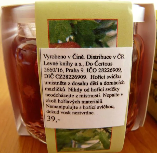 Candela del gel «BOUGiE - bougie fruitée» (Unknown)
