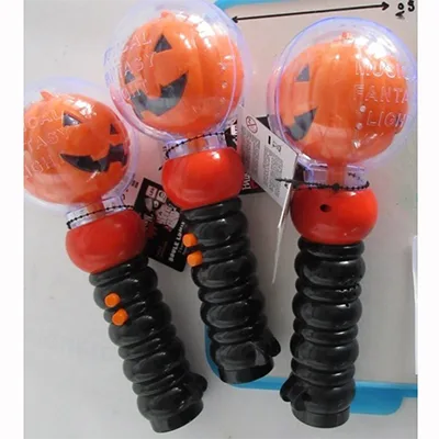 Torcia giocattolo di Halloween «Boule lumineuse» (HAPPY HALLOWEEN)