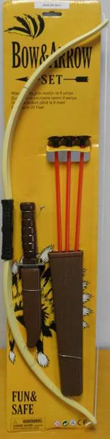 Set di arco giocattolo e freccia «Bow &amp; Arrow Set - Fun &amp; Safe» (Unknown)