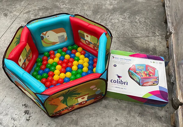 Piscina giocattolo «BOX 100 Palline» — foto 3 dell'alert A12/01256/21