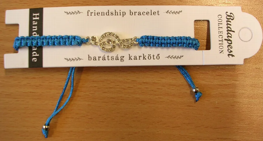 Bracciale amicizia/Barátság karkötő «Bracelet» — foto 3 dell'alert A12/01305/20