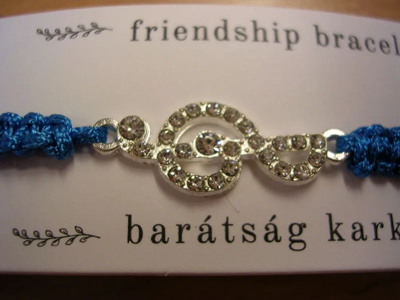 Bracciale amicizia/Barátság karkötő «Bracelet» — foto 5 dell'alert A12/01305/20