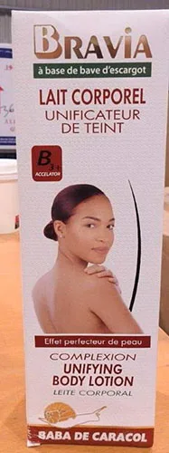 Crema schiarinte per la pelle «Bravia Body Lotion» (Gandour)