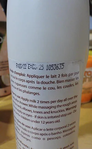 Crema schiarinte per la pelle «Bravia Body Lotion» — foto 2 dell'alert A12/02073/23