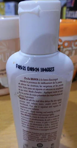 Olio per il corpo che schiarisce la pelle «Bravia unifying Body Oil» (Gandour)