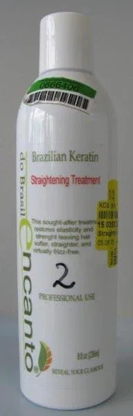 Raddrizzatore per capelli «Brazilian Keratin - Straightening Treatment and Post-Treatment Conditioner» — foto 2 dell'alert A12/1064/15