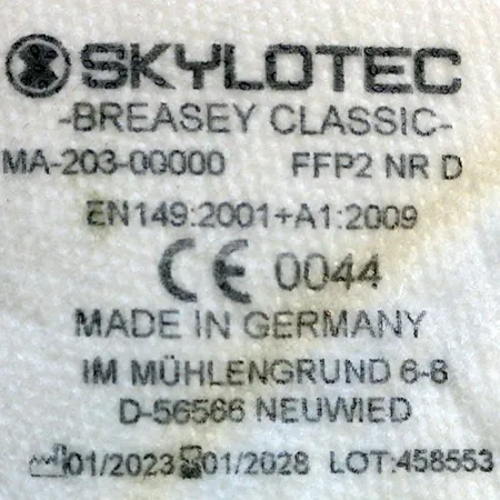 Maschera filtro antiparticolato «Breasy Classic» — foto 5 dell'alert SR/01284/26