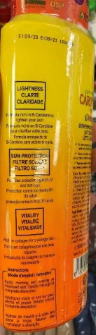 Lozione schiarente per la pelle «Brightening Body Lotion» — foto 2 dell'alert A12/00446/22
