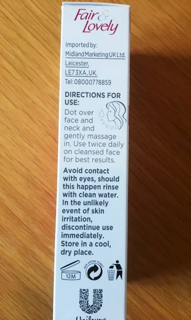 Prodotto schiarimento della pelle «Brightening moisturising solution» — foto 5 dell'alert A12/00085/19