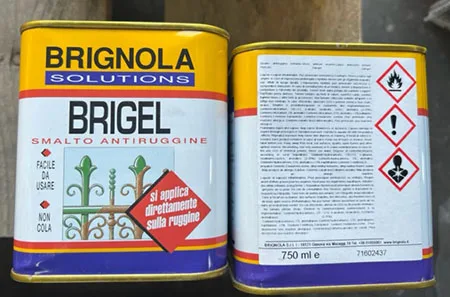 Vernice «Brignola Brigel Smalto antiruggine» (BRIGNOLA)