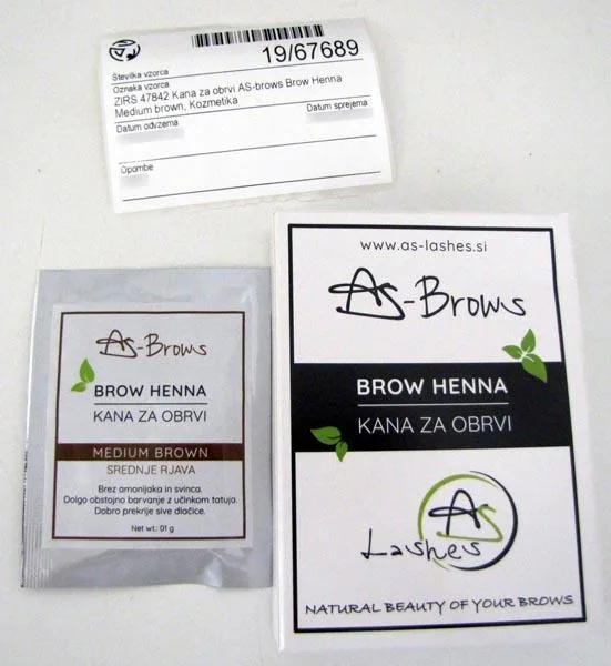 Tintura dell'henné della fronte «Brow Henna medium brown» — foto 1 dell'alert A12/1832/19