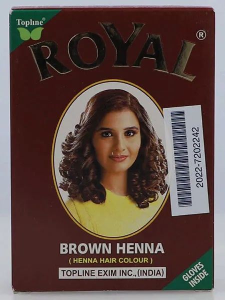 Tintura per capelli «Brown Henna» (Royal)