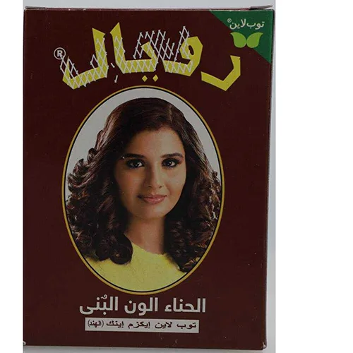 Tintura per capelli «Brown Henna» (Topline)