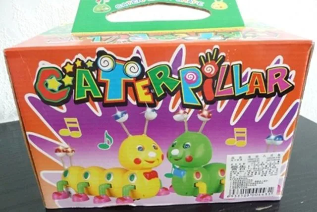 Bruco in plastica "CATERPILLAR" (Unknown)