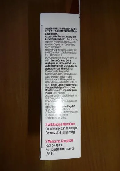 Kit unghie artificiali «Brush – on Gel Nail Kit» — foto 4 dell'alert A12/1773/19
