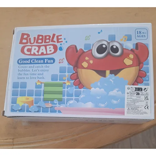Bolla che produce giocattolo «BUBBLE CRAB» — foto 2 dell'alert SR/03397/25