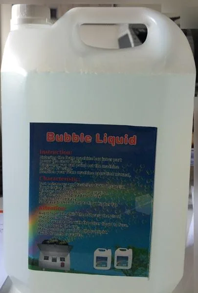 Liquido per macchine che producono bolle di sapone «Bubble Liquid» — foto 1 dell'alert A12/0013/16