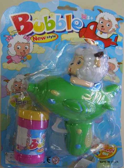 Pistola di plastica della bolla del sapone &amp; #13; &amp; #13; «Bubble New Style» (Franga Toys)