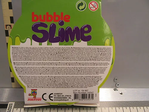 Melma del giocattolo «Bubble slime» — foto 3 dell'alert A12/01550/22