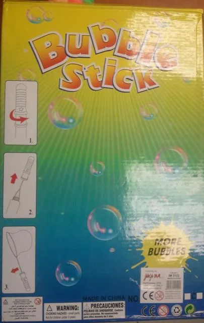 Bolla di sapone & #13; & #13; «Bubble Stick» — foto 2 dell'alert A12/1208/12