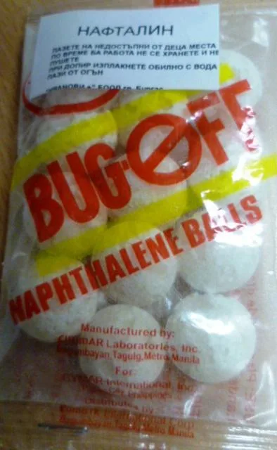 Naftalene «BUG - OFF - Naphtalene balls» — foto 2 dell'alert A12/1941/13