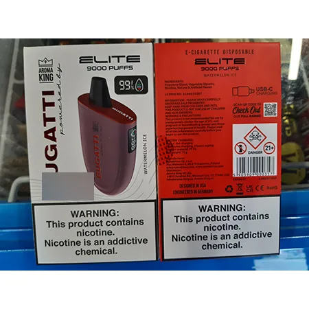 Sigaretta elettronica monouso «BUGATTI» — foto 3 dell'alert A12/02765/24