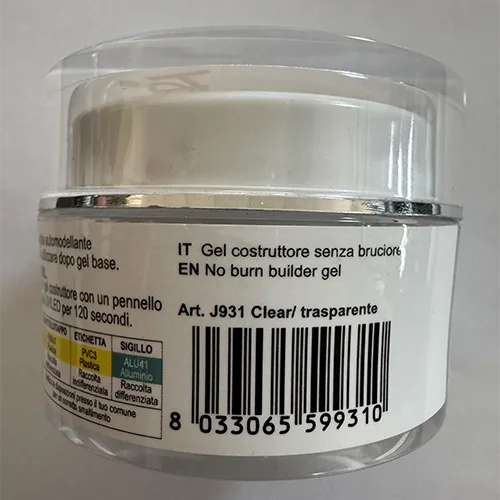 Gel per chiodi «Builder Gel - No burn Extremely Strong 30 ML» — foto 3 dell'alert SR/01726/26