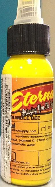 Inchiostro del tatuaggio «Bumble Bee» (Eternal Ink)