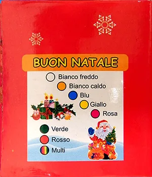 Catena di illuminazione «BUON NATALE 200L LED» — foto 3 dell'alert A12/00241/23
