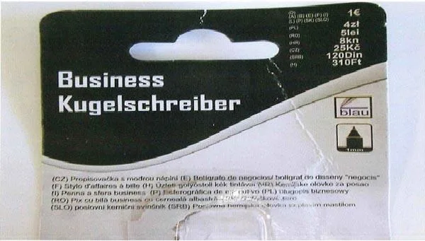 Penna a sfera «Business Kugelschreiber» — foto 3 dell'alert A12/1224/19