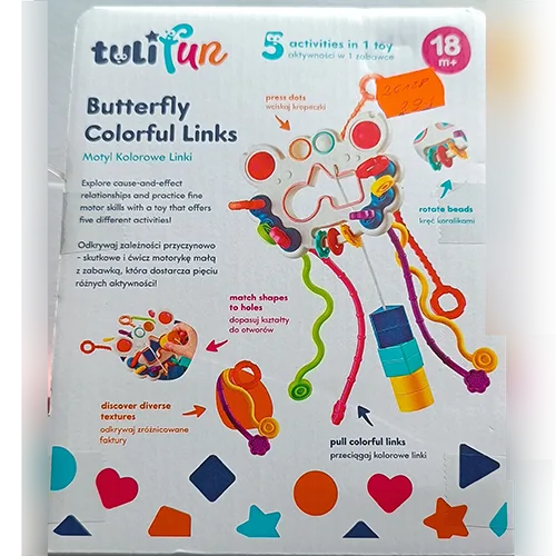 Giocattolo di plastica «Butterfly Colorful Links» — foto 2 dell'alert SR/01884/26