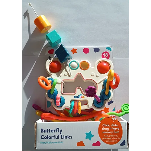 Giocattolo di plastica «Butterfly Colorful Links» — foto 3 dell'alert SR/01884/26