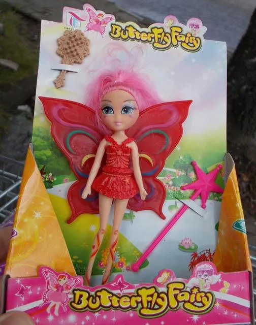 Bambola di plastica «Butterfly Fairy» (Unknown)