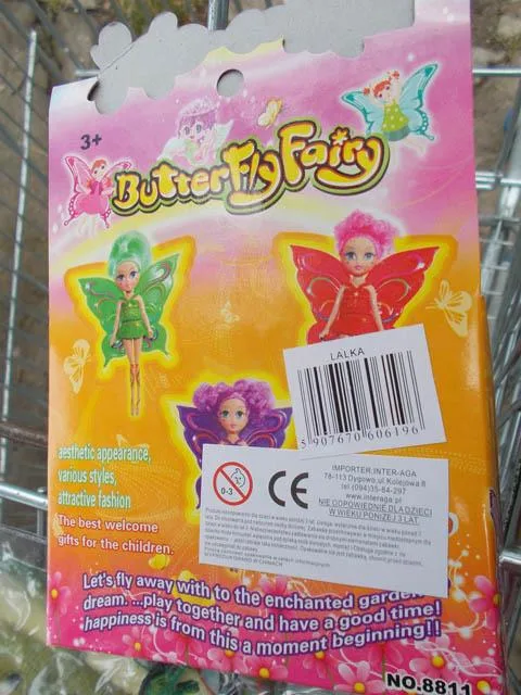 Bambola di plastica «Butterfly Fairy» — foto 2 dell'alert A12/0443/14