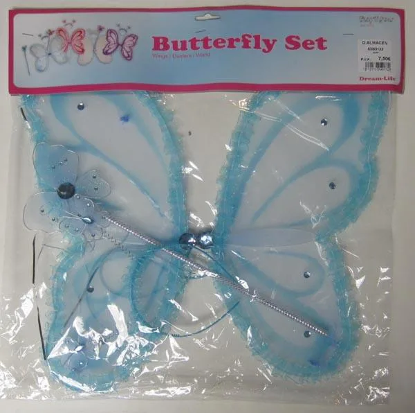 Accessori per abiti di fantasia «Butterfly Set» (Funny Fashion)
