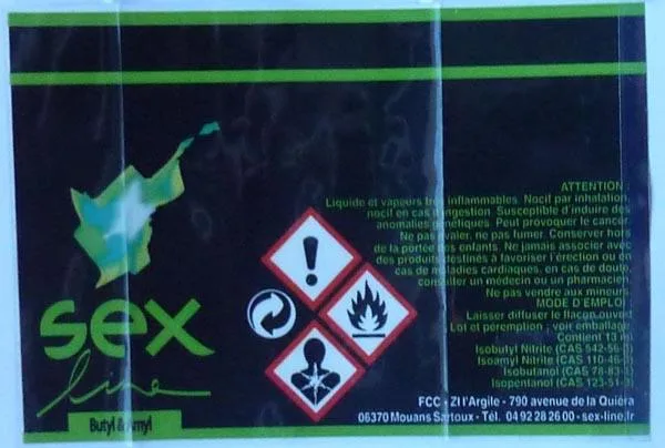 Popper «Butyl & Amyl» — foto 2 dell'alert A12/0245/17