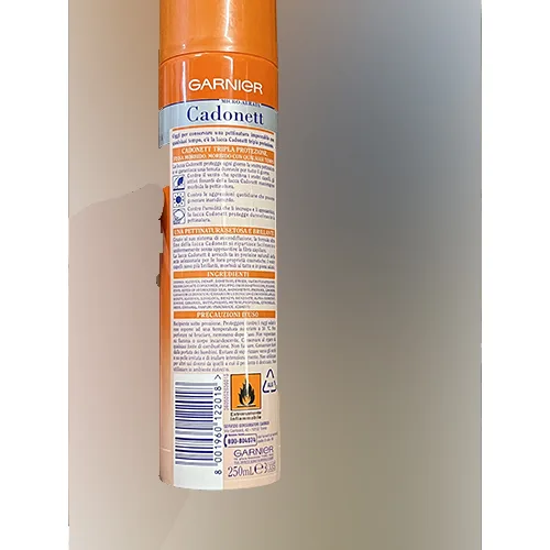 Lacca per capelli «Cadonett» — foto 6 dell'alert A12/01249/24