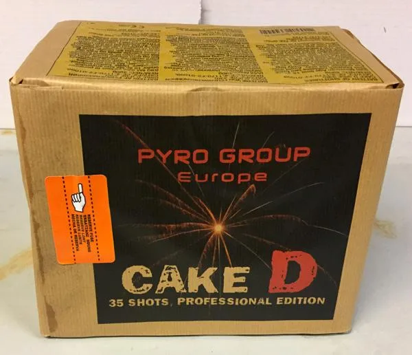 Fuochi d'artificio «CAKE D» — foto 2 dell'alert A11/0056/19