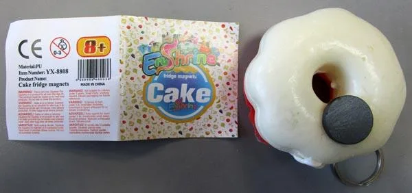 Magnete del frigorifero «Cake fridge magnet» — foto 2 dell'alert A12/1990/18