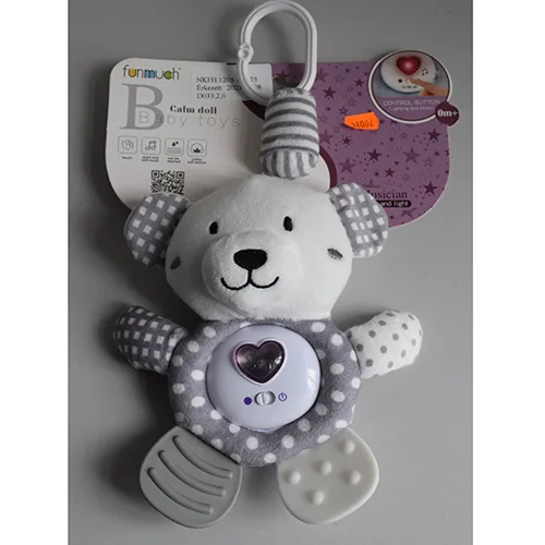 Giocattolo morbido «Calm doll Baby toys, Musician» (FUNMUCH)