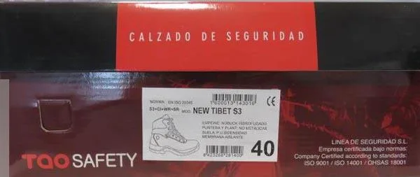 Scarpe di sicurezza «Calzado de Seguridad (Safety shoes)» — foto 2 dell'alert A12/0384/17