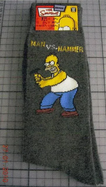 Calzini da uomo – Simpsons, Garfield — foto 2 dell'alert 0524/10