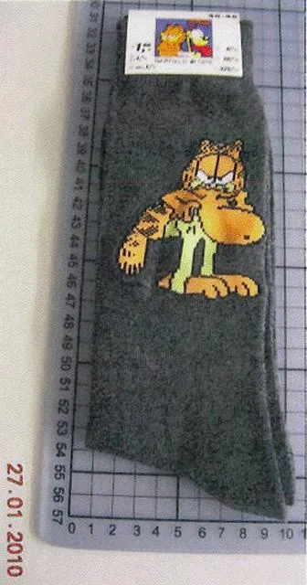 Calzini da uomo – Simpsons, Garfield — foto 4 dell'alert 0524/10