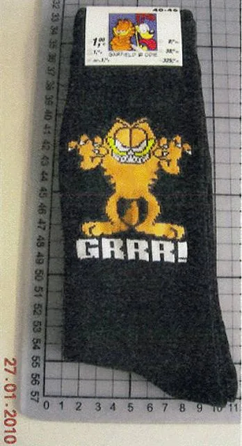 Calzini da uomo – Simpsons, Garfield — foto 7 dell'alert 0524/10