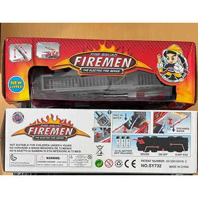 Auto giocattolo «Camion de pompiers avec échelle pompier, grand modèle, jouet, camion d'arrosage» — foto 9 dell'alert SR/00251/26