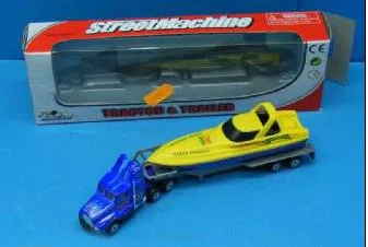 Camion e giocattolo rimorchio – Trattore e rimorchi macchina stradale (RAMA TRITTON)
