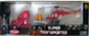 Camion ed elicottero radiocomandati – Super Transporter (PENG FA)